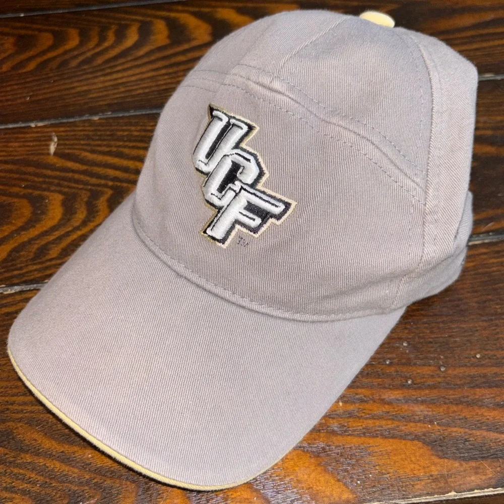 Adidas UCF Gray and Gold Cap